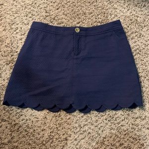 Lilly Navy Colette skort